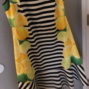Flower and striped ELLE dress